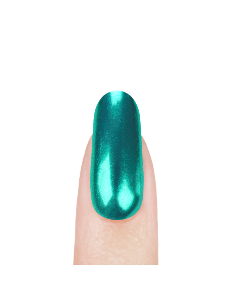 Купить зеркальный пигмент для ногтей Aquamarine