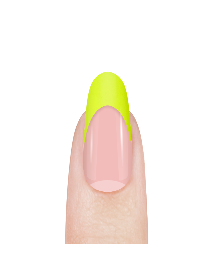 Купить акриловую пудру для моделирования ногтей и френча N01 Neon Lemon