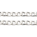 Цепь для нейл дизайна Silver Chain №4 METALLIC DECOR, 50 см
