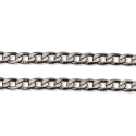 Цепь для нейл дизайна Black Chain №1 METALLIC DECOR, 50 см