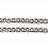 Цепь для нейл дизайна Black Chain №1 METALLIC DECOR, 50 см