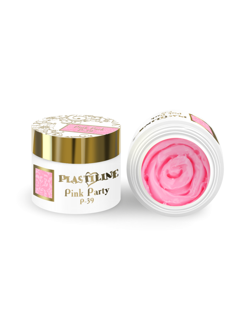 Купить гель-пластилин для лепки на ногтях P-39 Pink Party PLASTILINE Nail Club