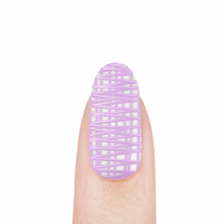 Гель-краска для эффекта паутинки на ногтях SK-06 Barbie Ball