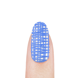 Купить гель-краску для эффекта паутинки на ногтях SK-08 Blue Ball