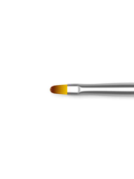 Купить маникюрную кисть для лепки гелем и росписи 3N-FG (серебряный дизайн)