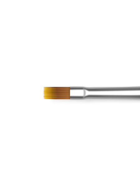 Купить маникюрную кисть для градиентов OMBRE 1 (серебряный дизайн)