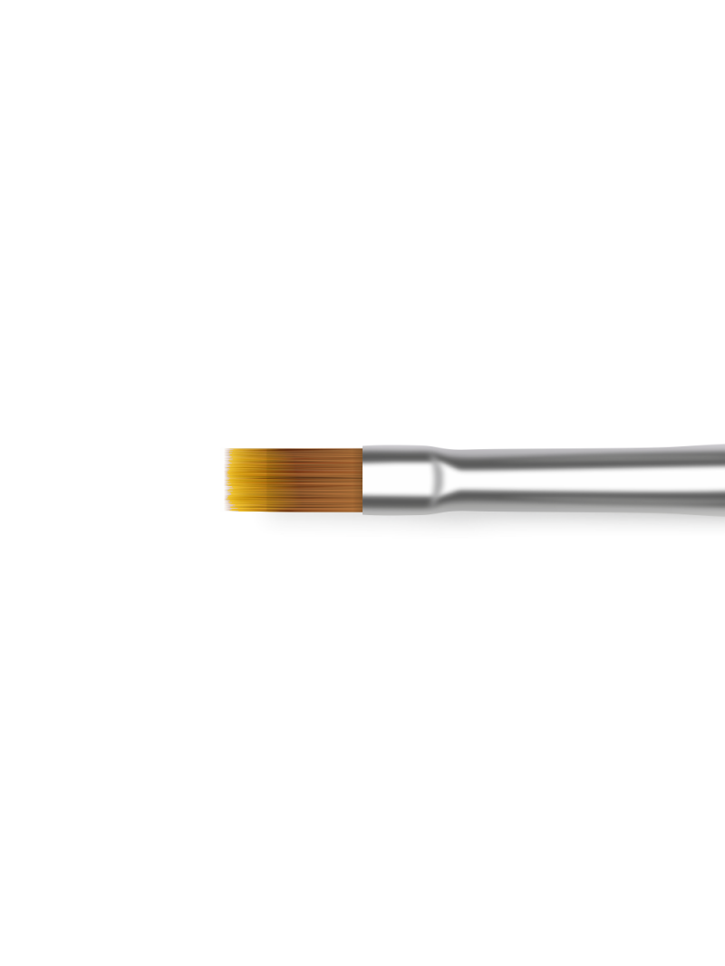 Купить маникюрную кисть для градиентов OMBRE 2 (серебряный дизайн)