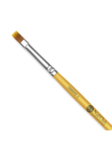 Купить маникюрную кисть для градиентов OMBRE 2 (серебряный дизайн)