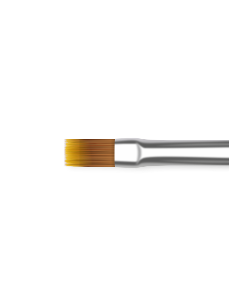 Купить маникюрную кисть для градиентов OMBRE 3 (серебряный дизайн)