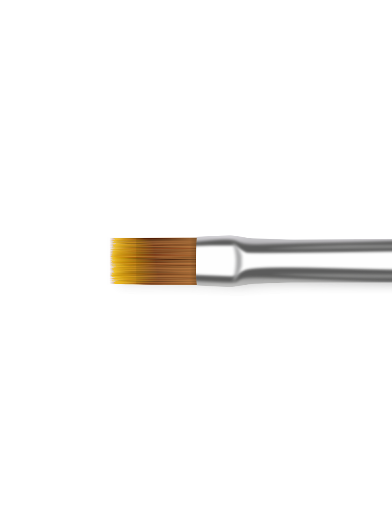 Купить маникюрную кисть для градиентов OMBRE 3 (серебряный дизайн)