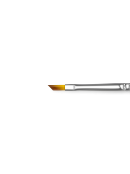 Купить маникюрную кисть для китайской росписи 2N-OS-D с удлинённым ворсом (серебряный дизайн)