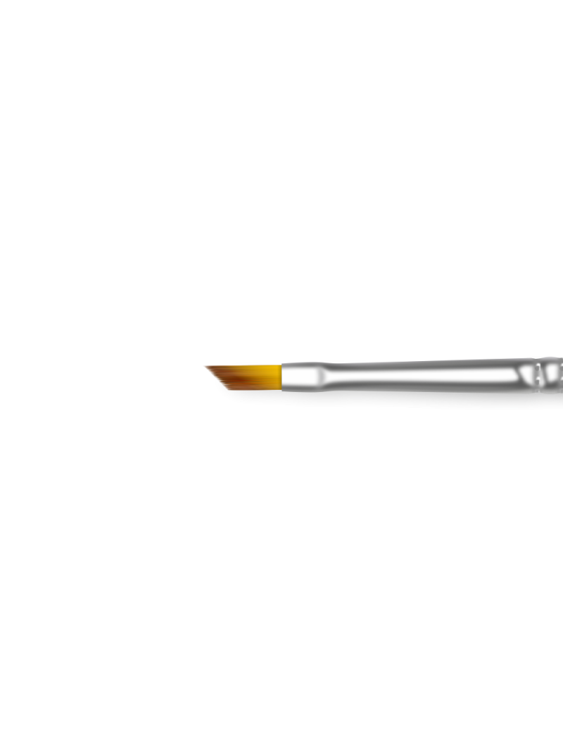 Купить маникюрную кисть для китайской росписи 2N-OS-D с удлинённым ворсом (серебряный дизайн)