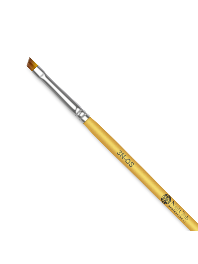 Купить маникюрную кисть для китайской росписи 3N-OS (серебряный дизайн)