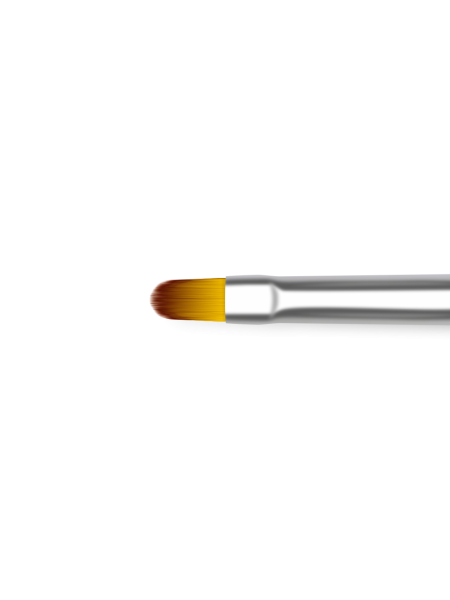 Купить маникюрную кисть для лепки и моделирования 4N-GG (серебряный дизайн)