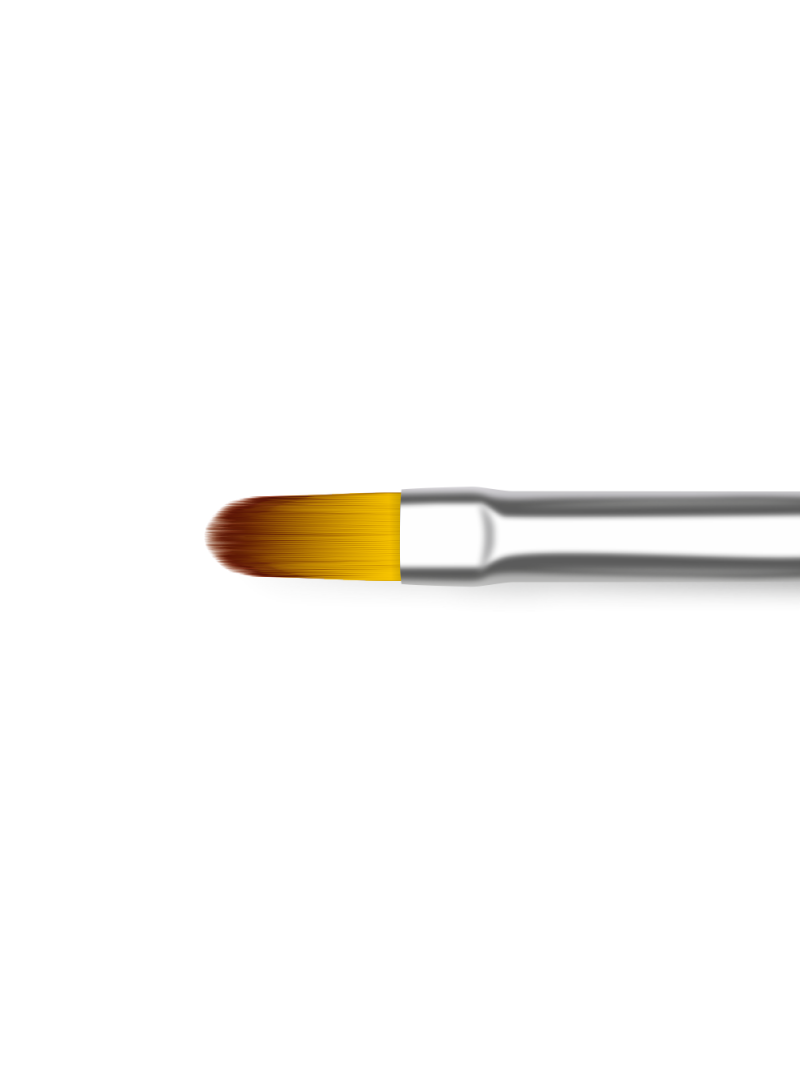 Купить маникюрную кисть для лепки и моделирования 5N-GG (серебряный дизайн)