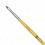 Маникюрная кисть из меха колонка для лепки 3K-F/AL (серебряный дизайн)