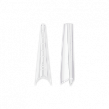 Многоразовые арочные нижние формы для наращивания ногтей EDGE BRIDGE, 120 шт.
