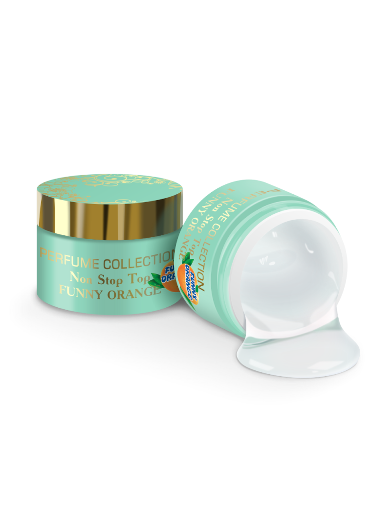 Купить финиш-гель для ногтей Non Stop Top FUNNY ORANGE Nail Club