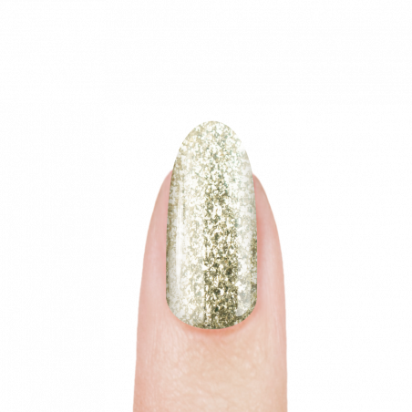 Гель-краска для ногтей с блёстками GML-06 Platinum