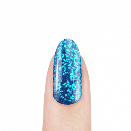 Гель-краска для ногтей с блёстками GML-14 Cobalt