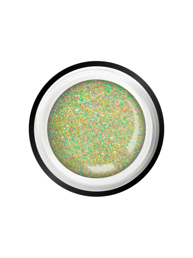 Купить гель-краску для ногтей с липким слоем GML-23 Mercury с эффектом металлик