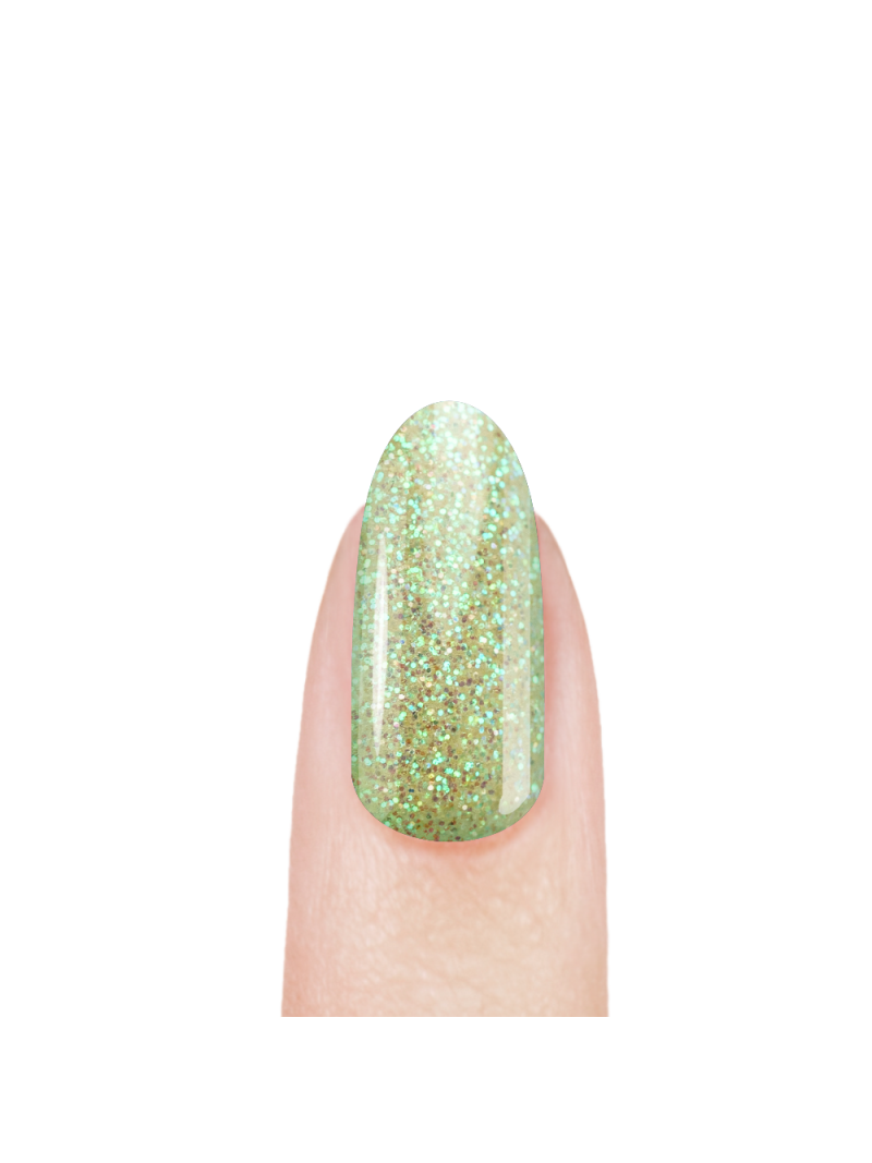 Купить гель-краску для ногтей с липким слоем GML-23 Mercury с эффектом металлик