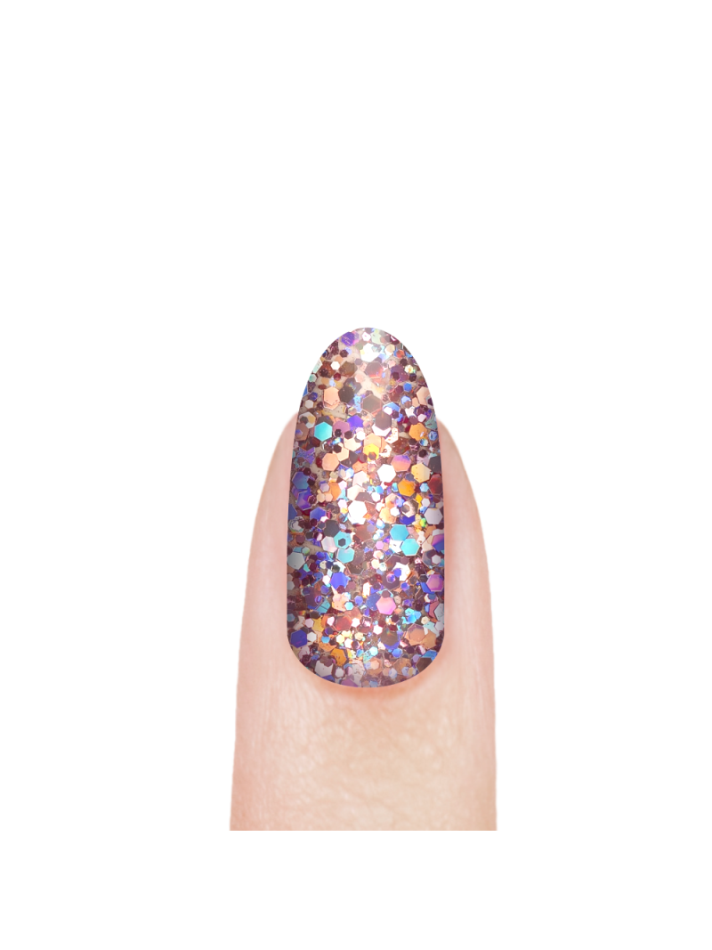 Купить гель-краску для ногтей с глиттером GB-04 Tourmaline Brilliance Nail Club