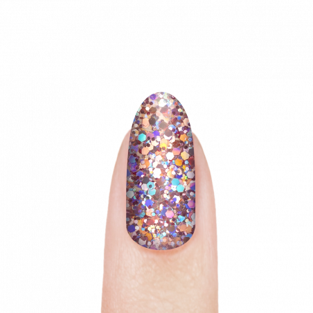 Гель-краска для ногтей с глиттером GB-04 Tourmaline