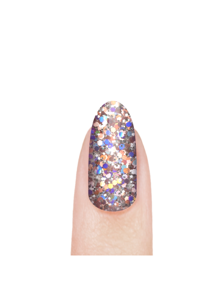 Купить гель-краску для ногтей с глиттером GB-05 Smoke Topaz Brilliance Nail Club