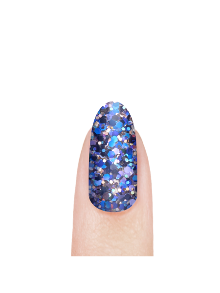 Купить гель-краску для ногтей с глиттером GB-07 Ametrine Brilliance Nail Club
