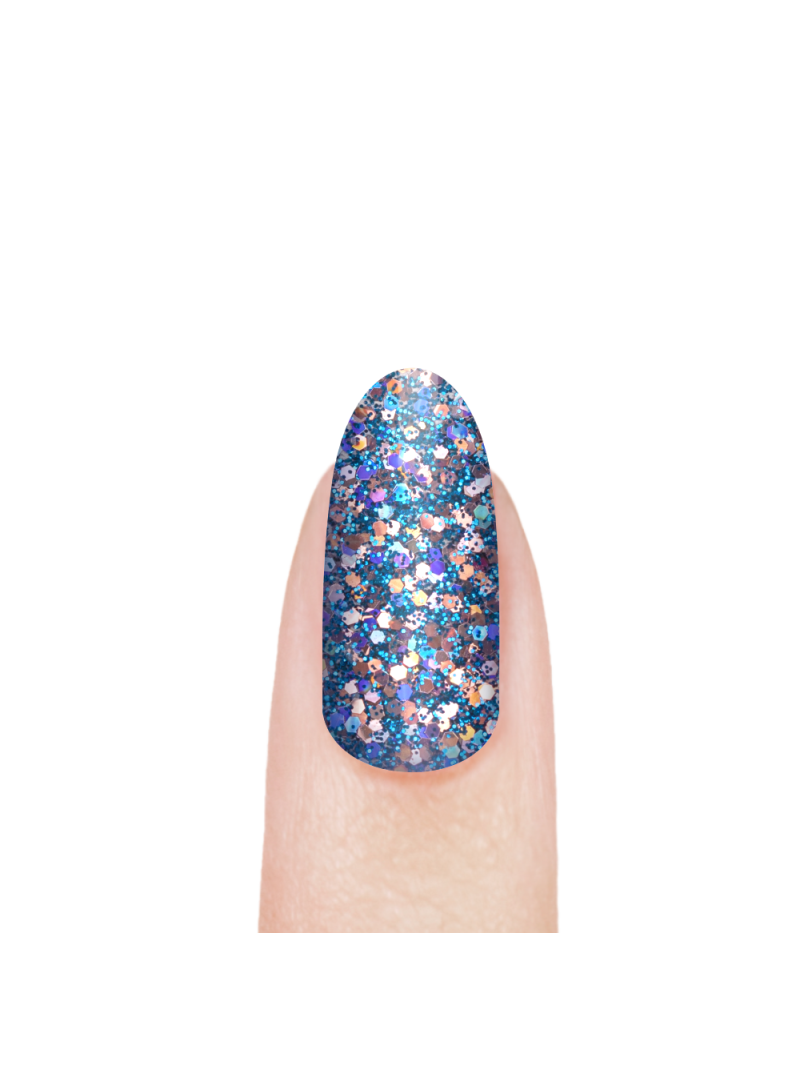 Купить гель-краску для ногтей с глиттером GB-09 Avanturine Brilliance Nail Club