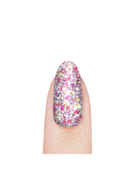 Купить гель-краску для ногтей с глиттером GB-15 Spinel Brilliance Nail Club
