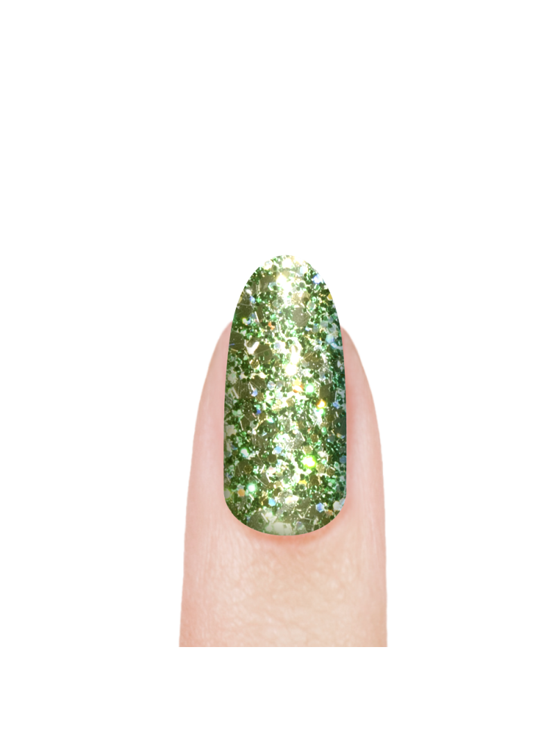 Купить гель-краску для ногтей с глиттером GB-26 Demantoid