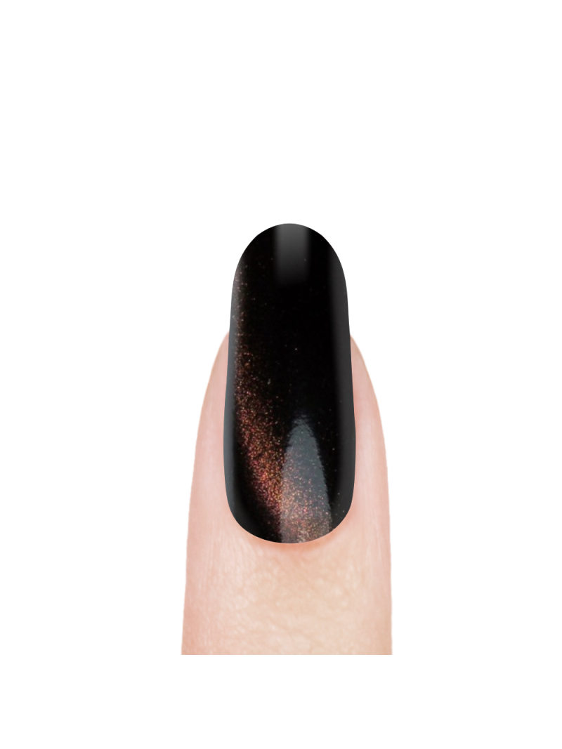 Купить магнитный пигмент для ногтей PM-01 Magnum Brown с 3D эффектом