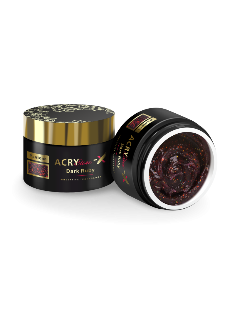 Купить акригель для моделирования ногтей 9 Free Dark Ruby ACRYSTONE-X