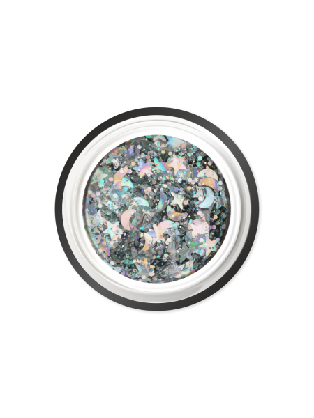 Купить гель-краску для ногтей с глиттером GJ-02 Sequin Show JEWERLY Nail Club