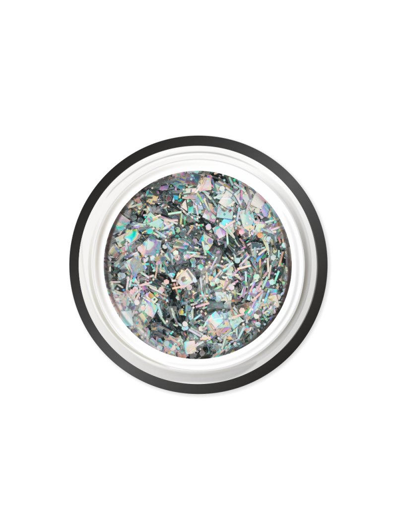 Купить гель-краску для ногтей с глиттером GJ-03 Masquerade JEWERLY Nail Club