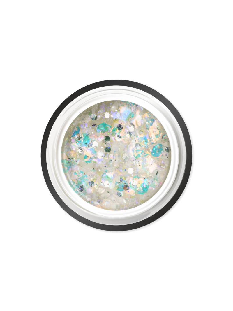 Купить гель-краску для ногтей с глиттером GJ-04 Ballerina JEWERLY Nail Club