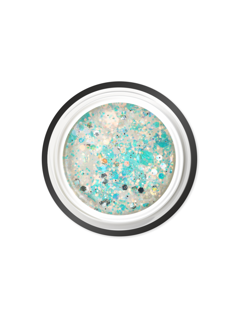 Купить гель-краску для ногтей с глиттером GJ-05 Carnival JEWERLY Nail Club