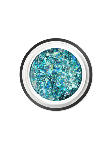 Купить гель-краску для ногтей с глиттером GJ-08 Moon Luster JEWERLY Nail Club