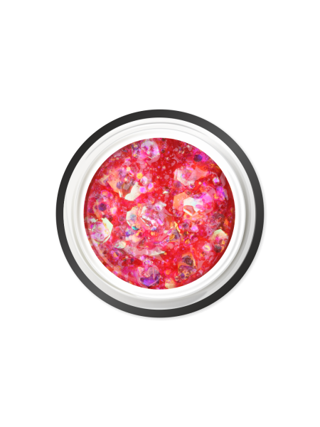 Купить гель-краску для ногтей с глиттером GJ-14 Japanese Sunset JEWERLY Nail Club