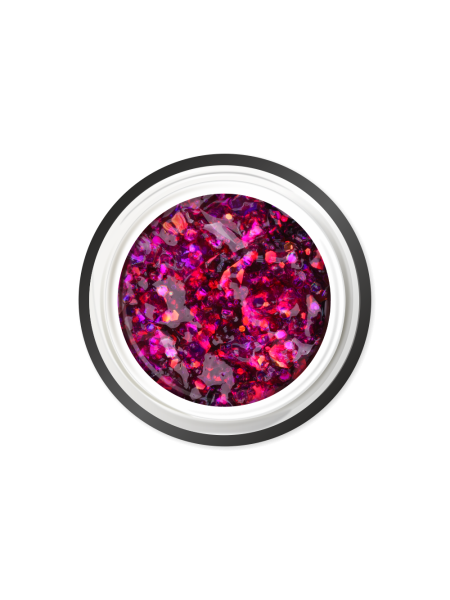 Купить гель-краску для ногтей с глиттером GJ-17 Meteorite JEWERLY Nail Club