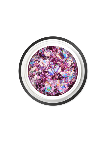 Купить гель-краску для ногтей с глиттером GJ-19 Rose Desert JEWERLY Nail Club