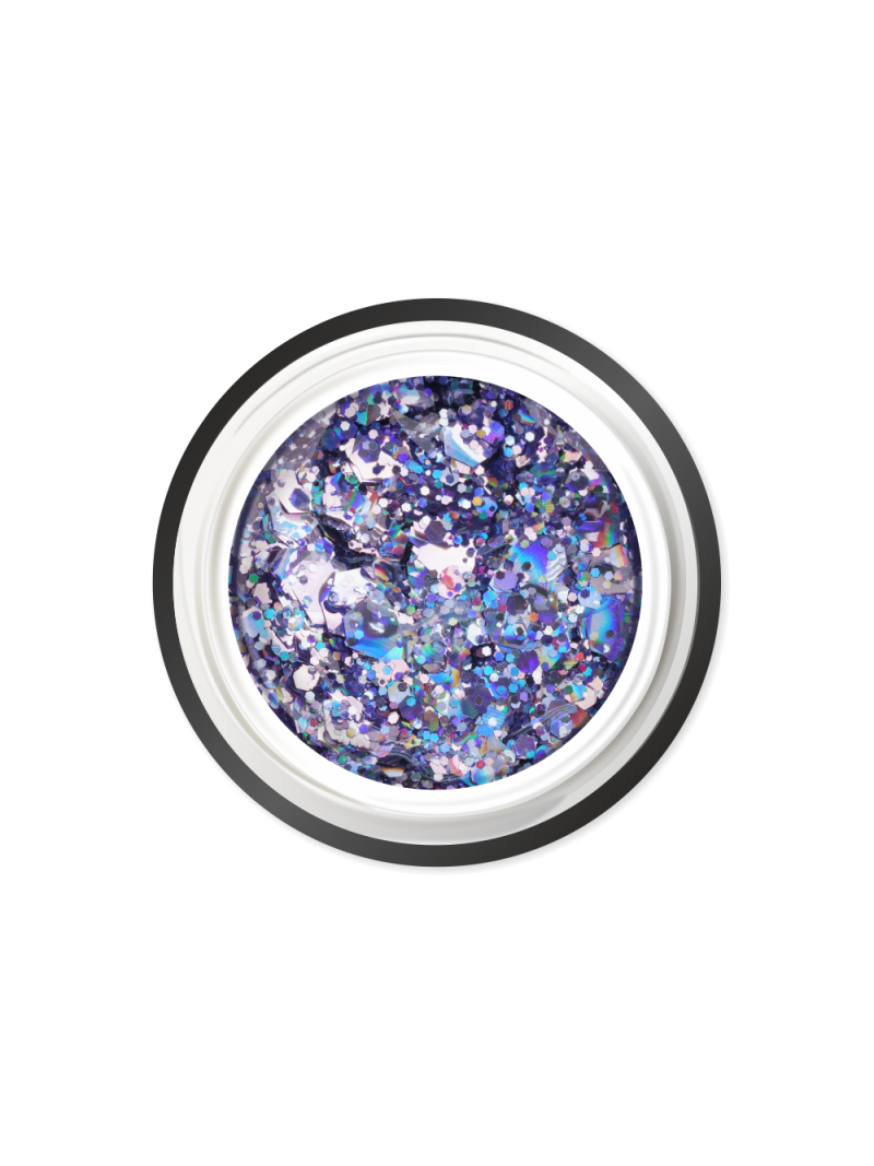 Купить гель-краску для ногтей с глиттером GJ-22 Fairy Flower JEWERLY Nail Club