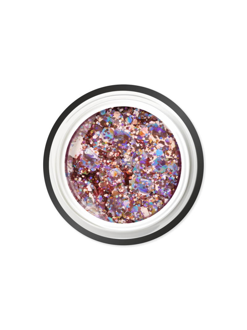 Купить гель-краску для ногтей с глиттером GJ-23 Rhinestones JEWERLY Nail Club