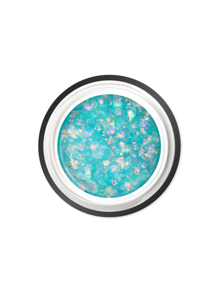 Купить гель-краску для ногтей с глиттером GC-03 Smoky Quartz CRYSTAL'S Nail Club