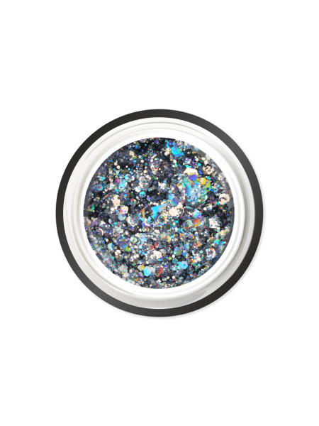 Купить гель-краску для ногтей с глиттером GC-09 Iridescent Chrome CRYSTAL'S Nail Club