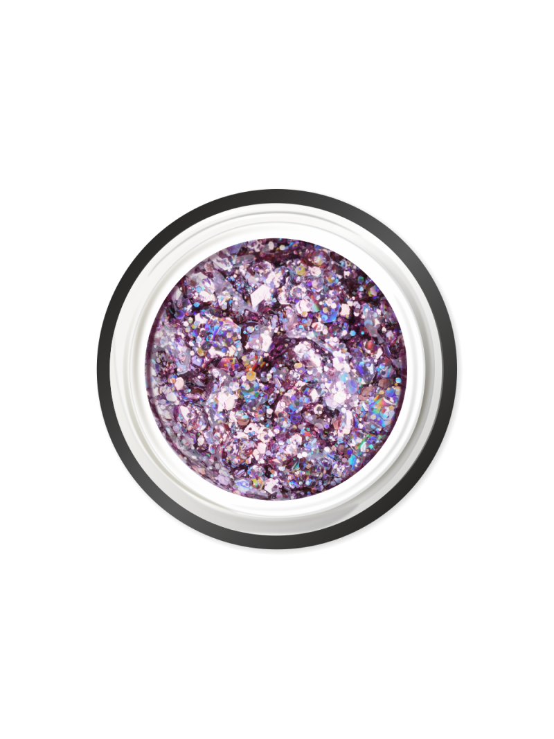 Купить гель-краску для ногтей с глиттером GC-15 Mystic Onyx CRYSTAL'S Nail Club