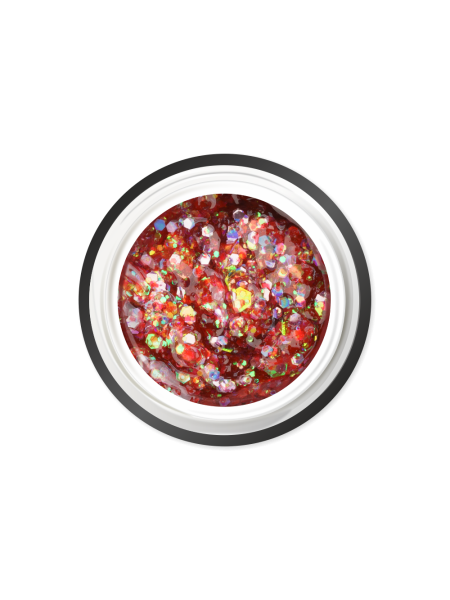 Купить гель-краску для ногтей с глиттером GC-22 Sardonyx CRYSTAL'S Nail Club