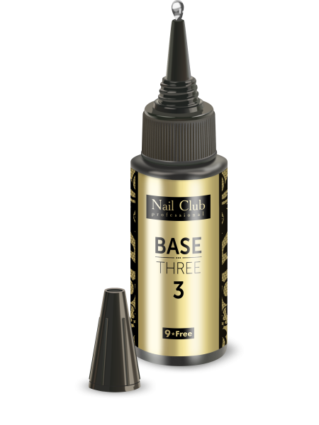 Купить базу для ногтей BASE THREE 3 Nail Club professional